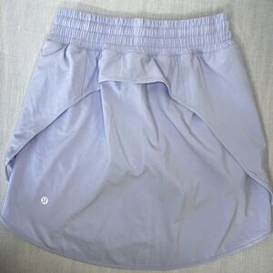 Lululemon Hotty Hot High-Rise Skirt  Tennis Skirt Pastel Blue Size 4  Lulu